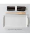 PLAT A CAKE BAVAROIS 31X16CM /