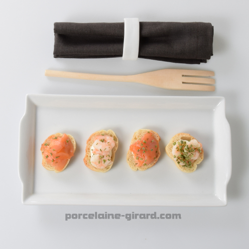 PLAT A CAKE BAVAROIS 31X16CM /