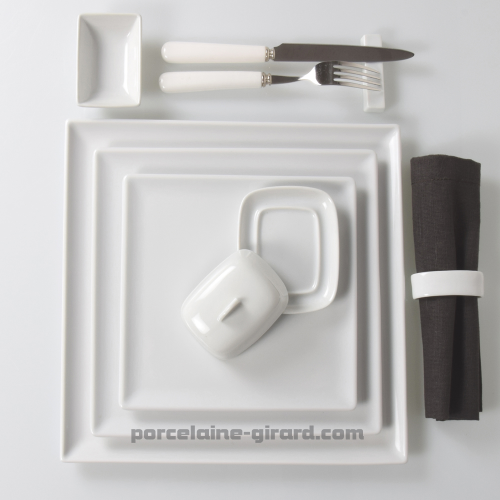 ASSIETTE CARREE 25.5CM /