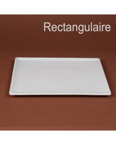 ASSIETTE OU PLAT RECTANGULAIRE 31X24CM /