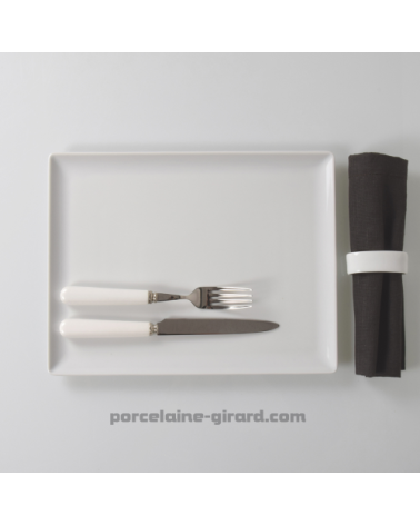 ASSIETTE OU PLAT RECTANGULAIRE 31X24CM /