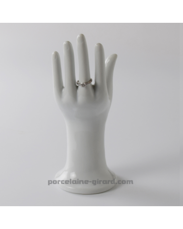BAGUIER FORME DE MAIN HT 21.4CM /