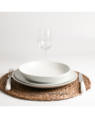 ASSIETTE CREUSE COUPE LEO 21CM  /