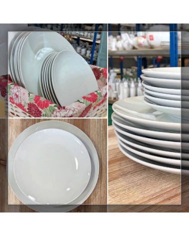 ASSIETTE PLATE COUPE LEO 24CM  /