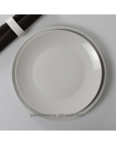 ASSIETTE PLATE COUPE LEO 24CM  /