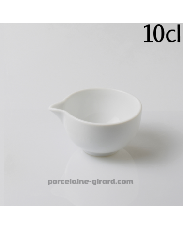 BOL A SAUCE AVEC BEC VERSEUR  10CL  8 X 4.9CM /