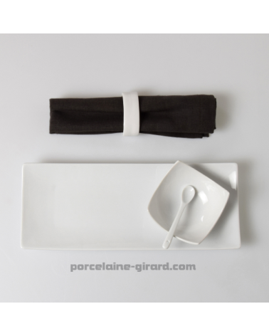 PLAT RECTANGULAIRE DESIGN 30X13CM  /