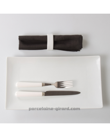 PLAT RECTANGULAIRE DESIGN 34X19CM  /