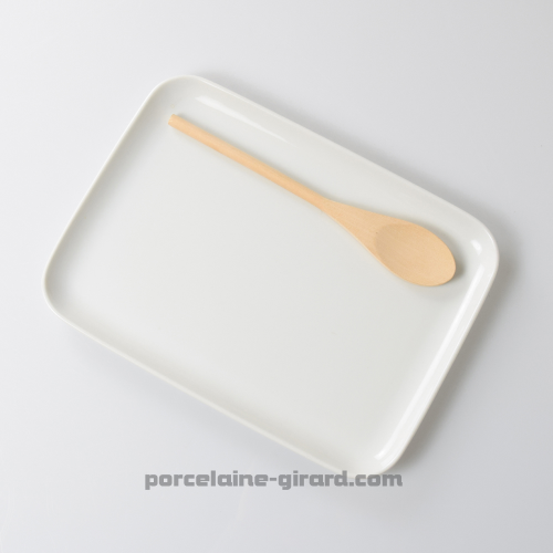 PLAT RECTANGULAIRE A CARPACCIO  30X22CM OU PLATEAU DE SERVICE /