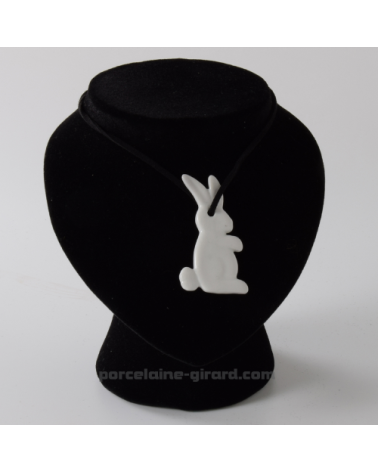 PENDENTIF LAPIN 6X3CM  /