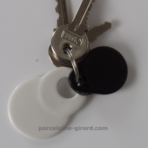 PENDENTIF DOUBLE CERCLE 5.5 X 4CM /