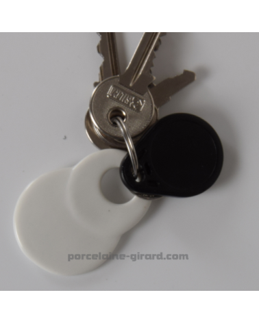 PENDENTIF DOUBLE CERCLE 5.5 X 4CM /