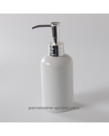 POMPE A SAVON RONDE DIAMETRE 6.5CM HT17CM /