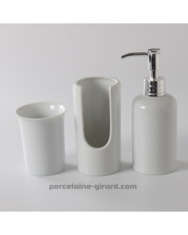 POMPE A SAVON RONDE DIAMETRE 6.5CM HT17CM /