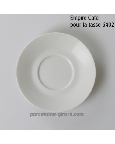 SOUS TASSE CAFE EMPIRE DIAMETRE 13CM  /