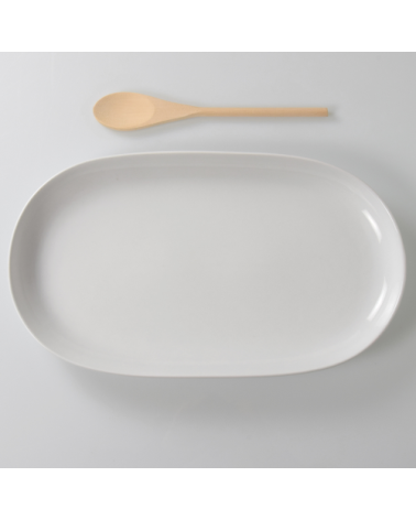 PLAT OVALE ELYSEE 39.4 X 22.8CM /