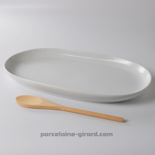 PLAT OVALE ELYSEE 39.4 X 22.8CM /