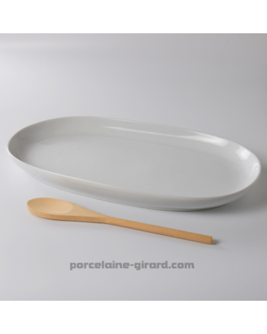 PLAT OVALE ELYSEE 39.4 X 22.8CM /