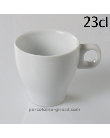 TASSE CAPPUCCINO CLARA 23CL DIAMETRE 8CM HT 8.5CM /
