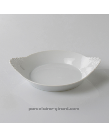 PLAT ROND OREILLES GRAND MODELE 20X16.5 HT-4CM /