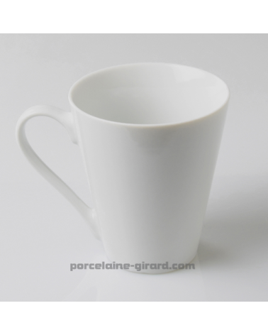 MUG CONIQUE 25CL DIAMETRE 8.8CM HT 10CM  /