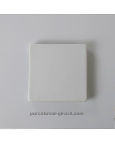 DESSOUS DE PLAT CARRE SUR PIED 15CM  /