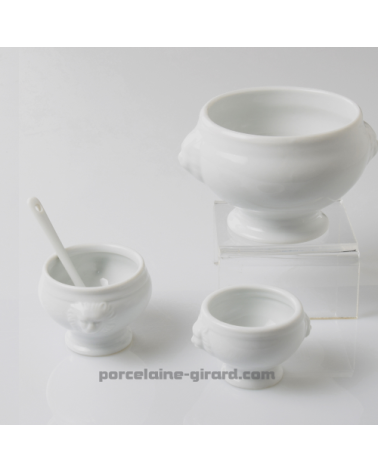 BOL TETE DE LION DIAMETRE 10.5CM HT 8CM 40CL /