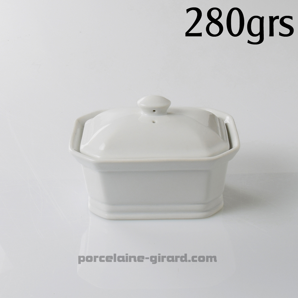 TERRINE 280G 13.3X9.8CM HT 5.8CM /