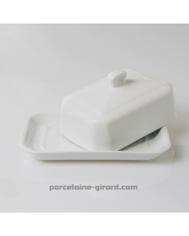 BEURRIER RECTANGULAIRE BOUTON 250G 18 X 11.5 CM  HT 9.5CM /