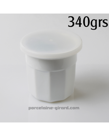 POT A CONFITURE 340GRS DIAMETRE 9.3CM HT 10CM /
