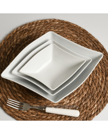 SALADIER TWIST DIA 20.5CM HT 7.5CM /