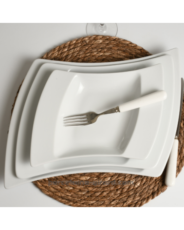 ASSIETTE CREUSE TWIST 24.7CM  /