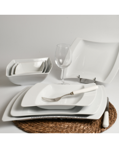 ASSIETTE CREUSE TWIST 24.7CM  /