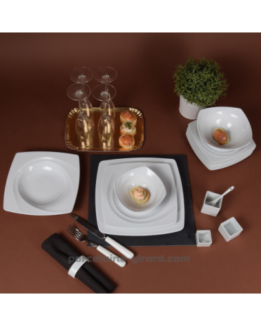 ASSIETTE DESSERT CARAT 19CM  /