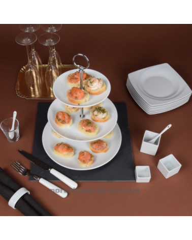ASSIETTE DESSERT CARAT 19CM  /