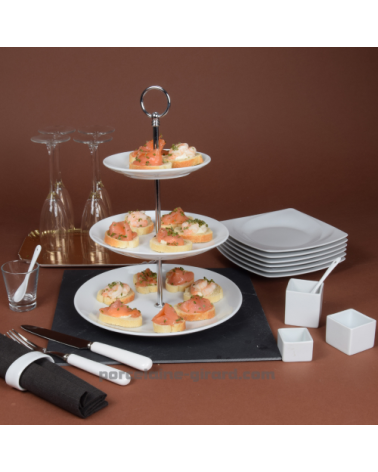 ASSIETTE DESSERT CARAT 19CM  /