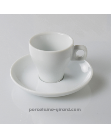 SOUS TASSE CAFE CONIQUE CLARA DIAMETRE 12CM HT 1.5CM /