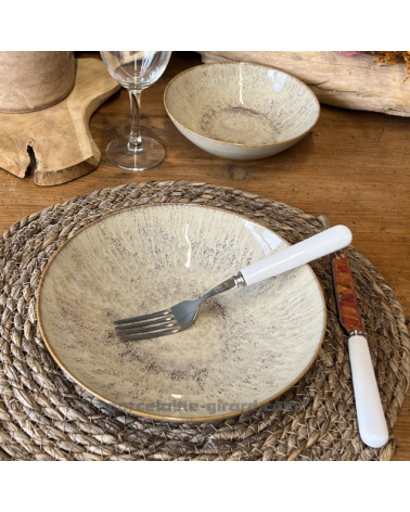 ASSIETTE CALOTTE ARIEL 22CM