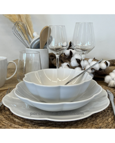 ASSIETTE PLATE GALANTE 27CM
