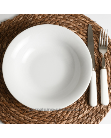 ASSIETTE CREUSE 23 CM ONDE