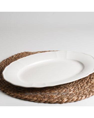 PLAT OVALE 36 CM JEANNE