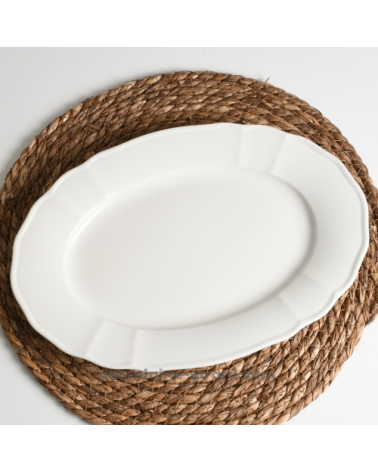 PLAT OVALE 36 CM JEANNE