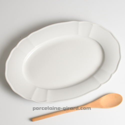 PLAT OVALE 36 CM JEANNE