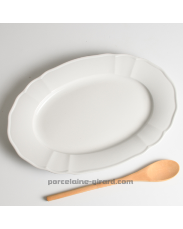 PLAT OVALE 36 CM JEANNE