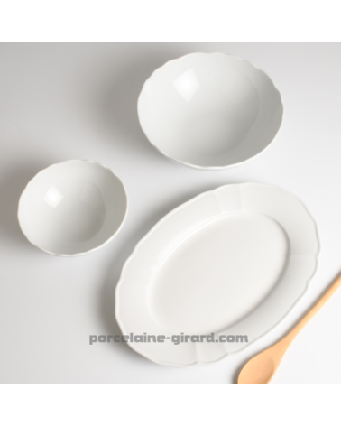 PLAT OVALE 36 CM JEANNE