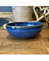 COUPELLE AZUR 22CM DE COULEUR COBALT EN GRES/